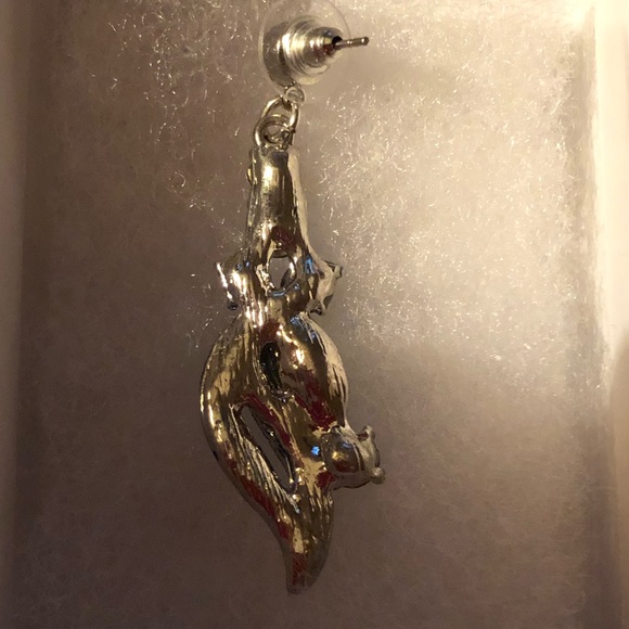 HAMER Painting Crystal Statement Charm Earrings - Picture 7 of 8